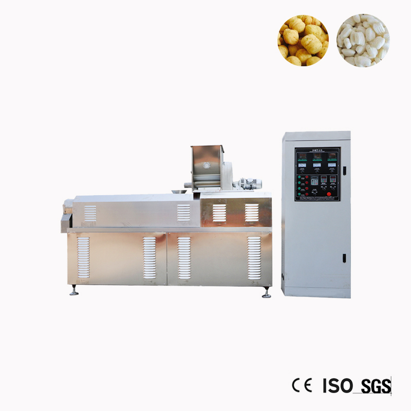 small corn snack food extruder making machine